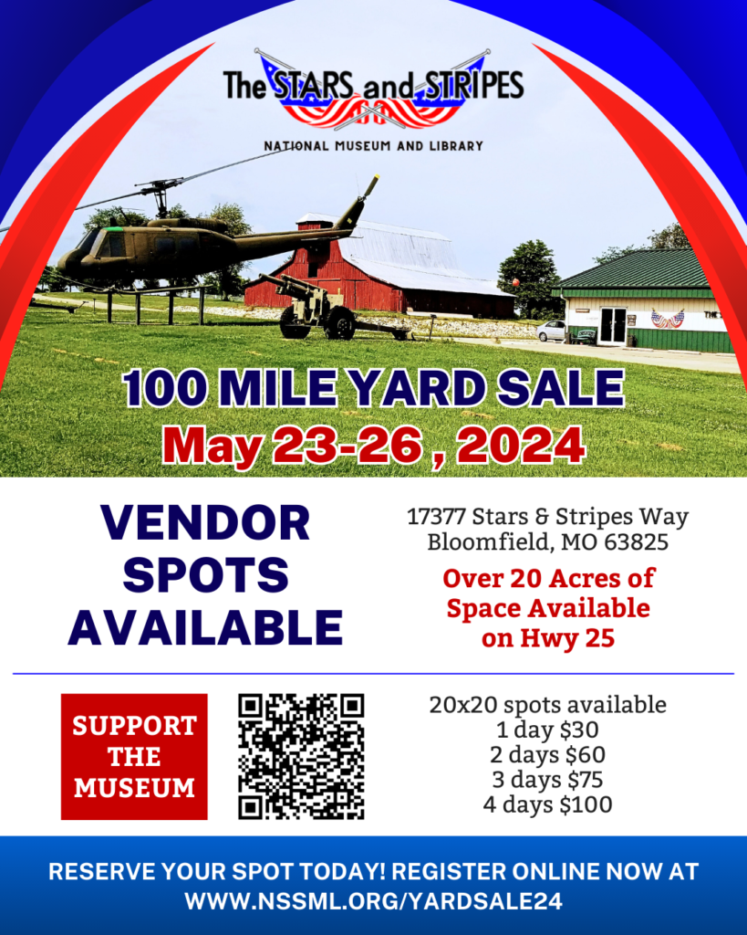 100 Mile Yard Sale at The Museum The Stars and Stripes National